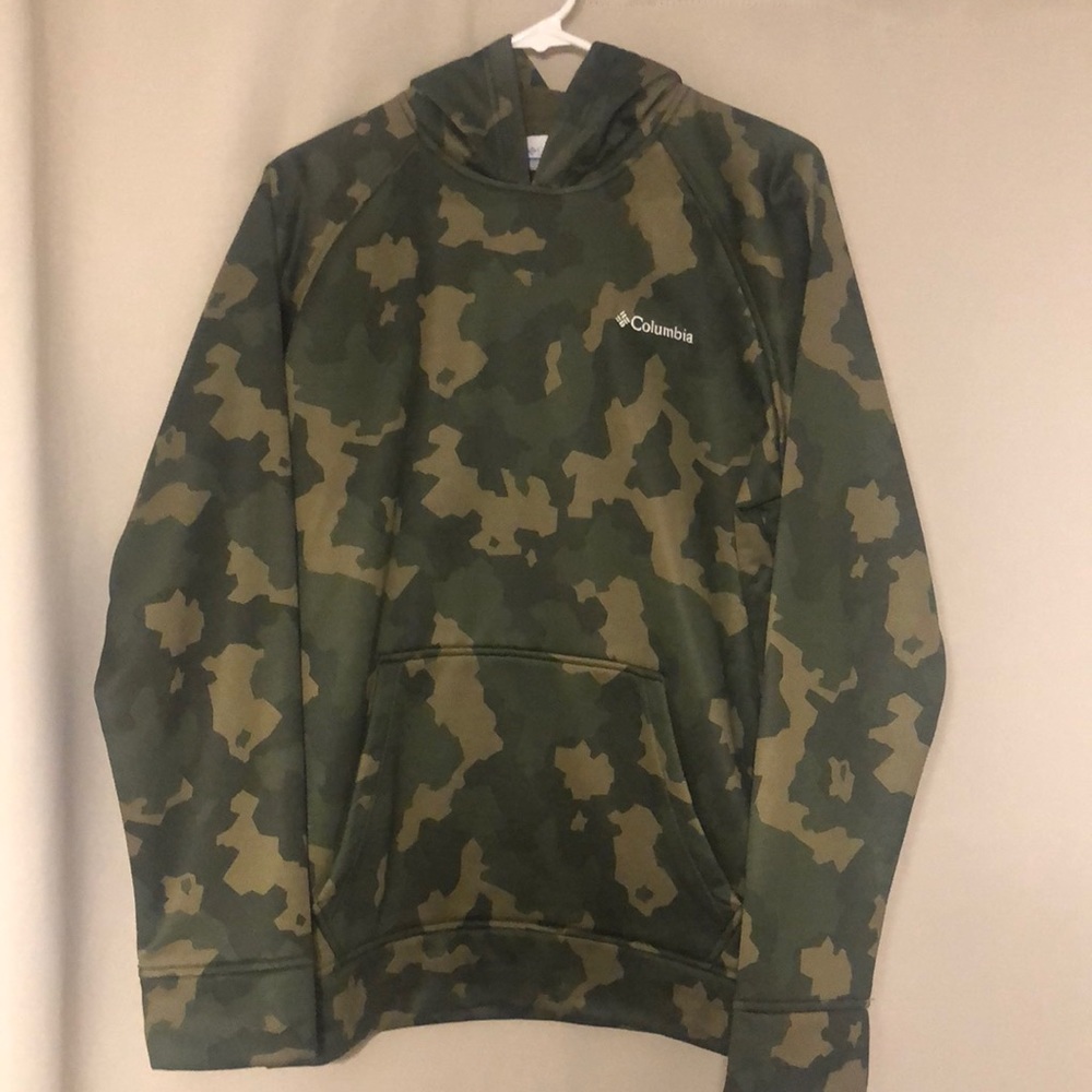Columbia Camo Pullover Hoodie - Soft Fleece Lining